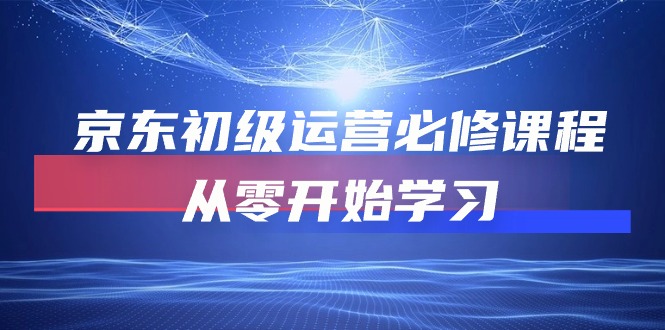 （10261期）京东初级运营必修课程，从零开始学习-CAA8.COM网创项目网