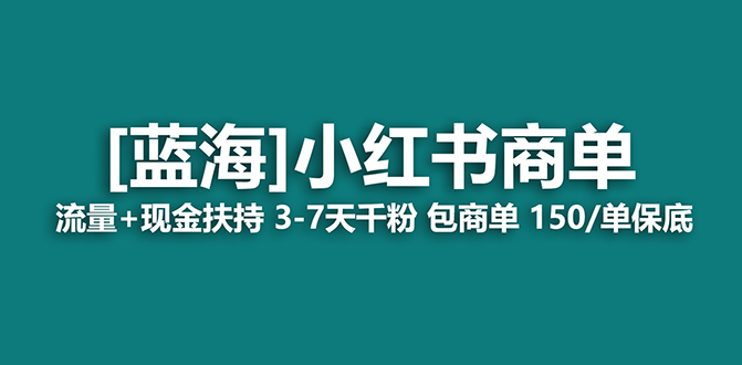 【蓝海项目】小红书商单！长期稳定 7天变现 商单一口价包分配 轻松月入过万-CAA8.COM网创项目网